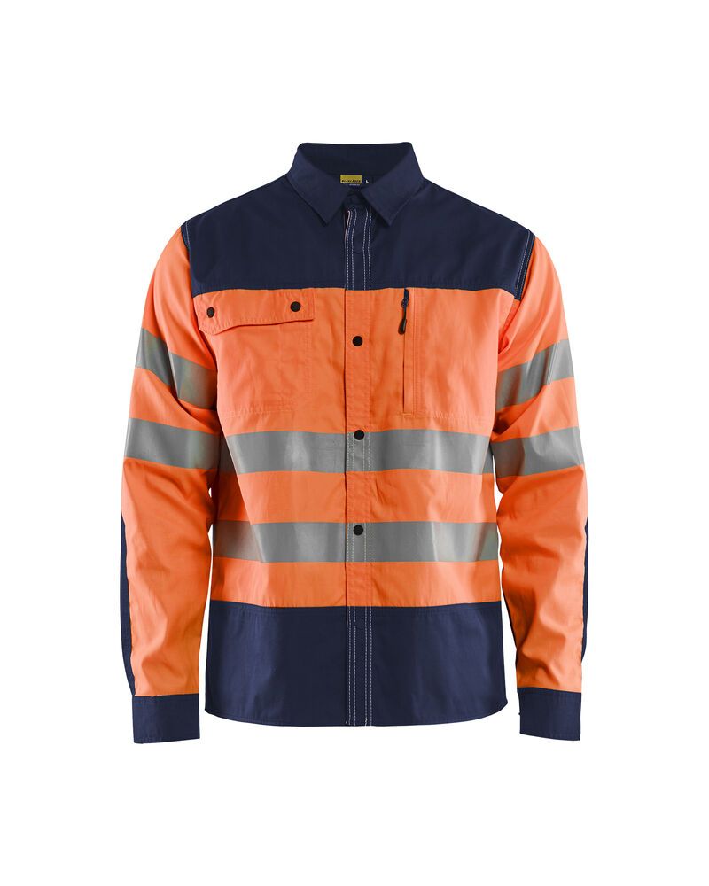 Blåkläder 3255 Overhemd High Vis