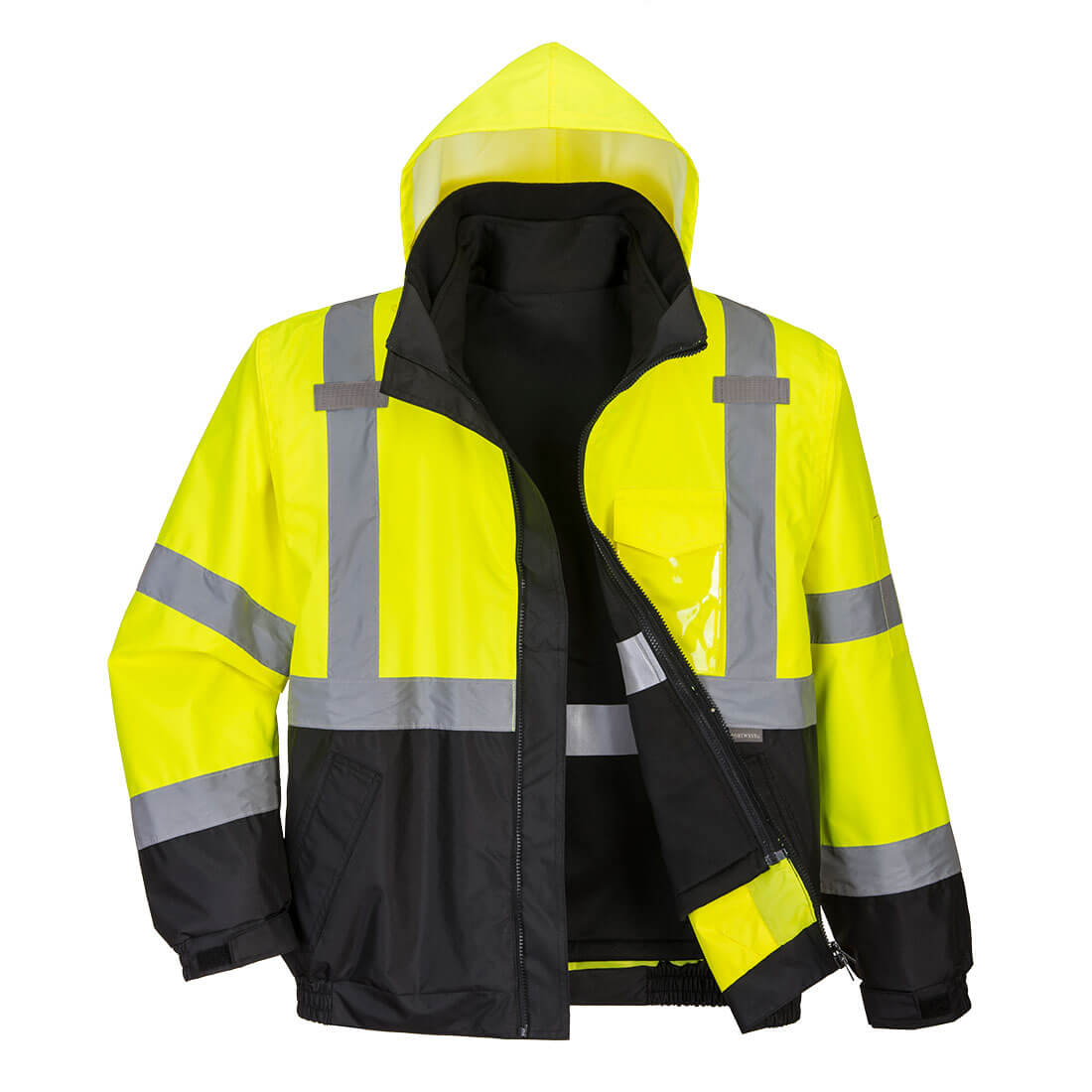 Hi-Vis Premium 3-in-1 Premium Contrast Bomberjack