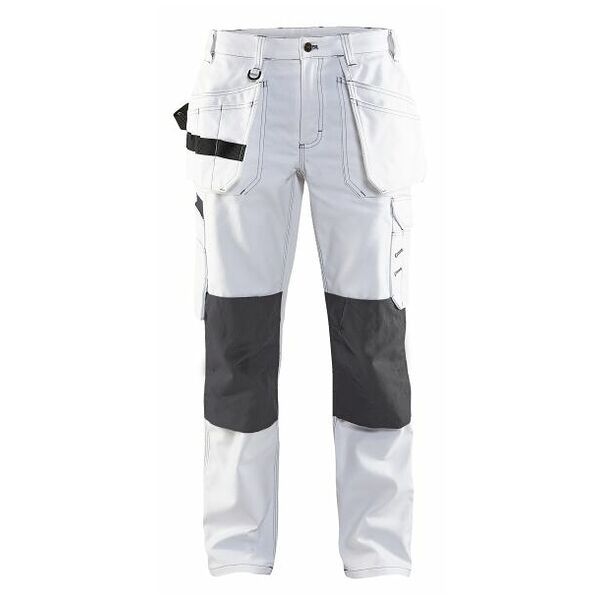 Blaklader Women’s Painter’s Work Trousers – White/ Dark Grey – Size 20