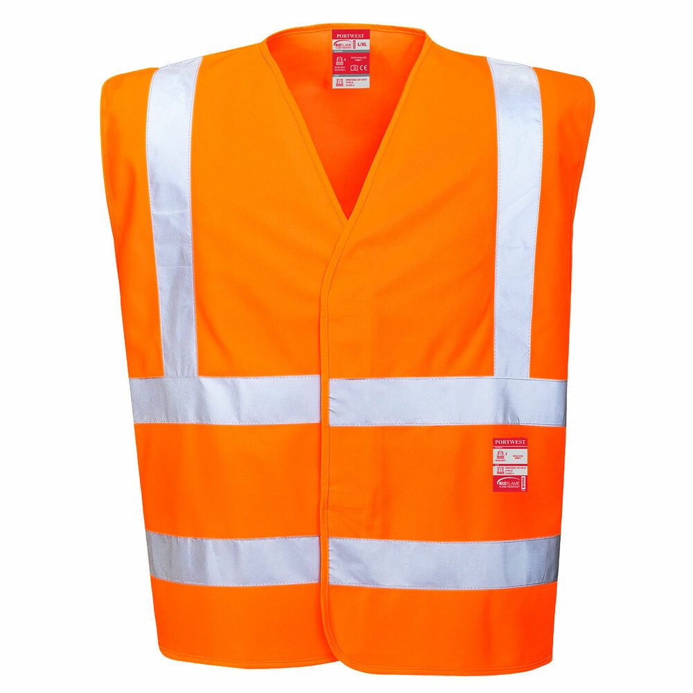 Hi-Vis Vest -  Vlamvertragend