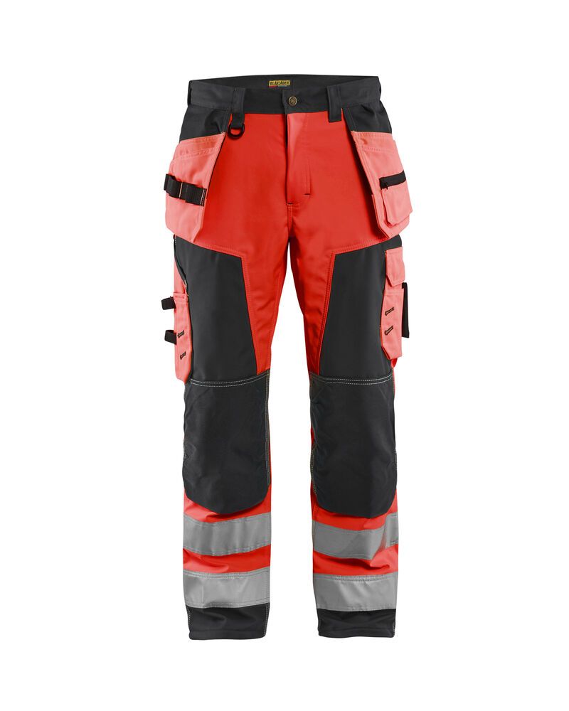 Blåkläder 1567 Softshell Werkbroek High Vis