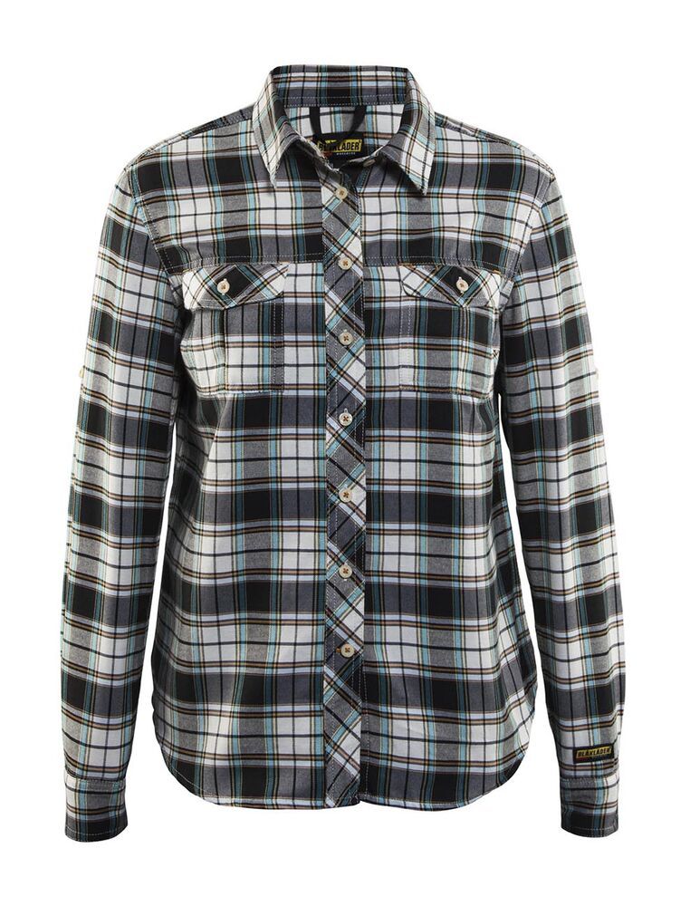Blåkläder 3209 Dames overhemd flanel