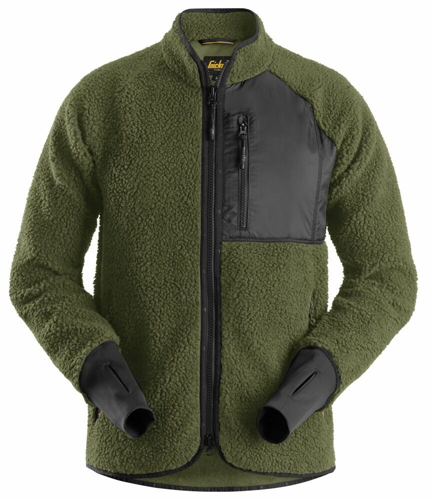 Snickers AllroundWork, Pile Fleece Jack met rits 8021