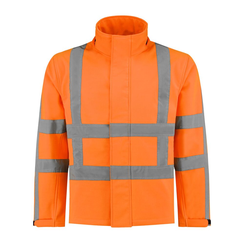 Softshelljas RWS 100% polyester oranje maat XS