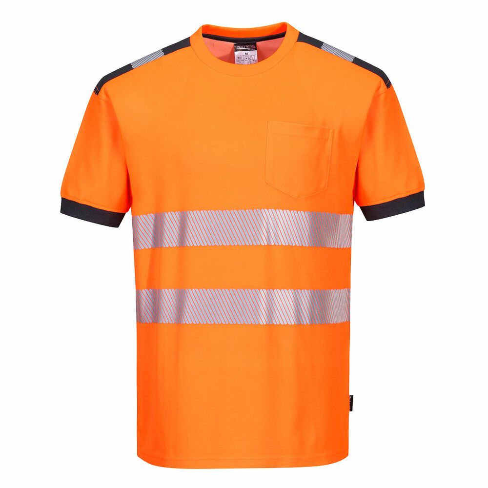 PW3 Hi-Vis Vision T-Shirt Korte Mouw