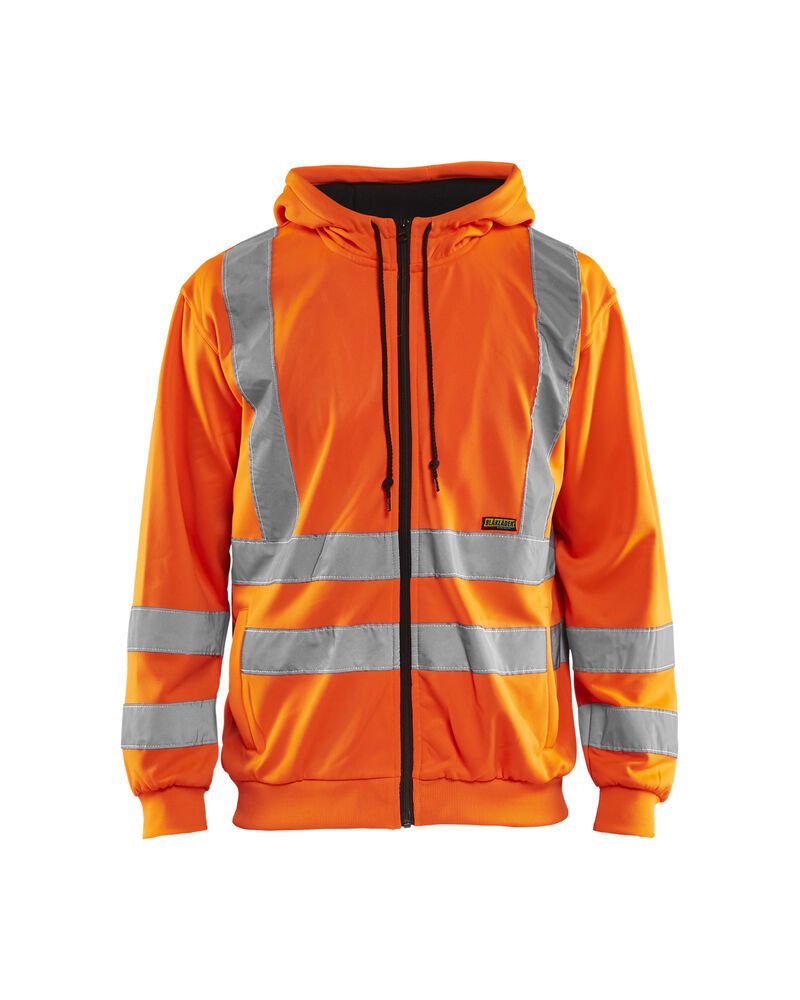 Blåkläder 3346 Hooded Sweatshirt High Vis