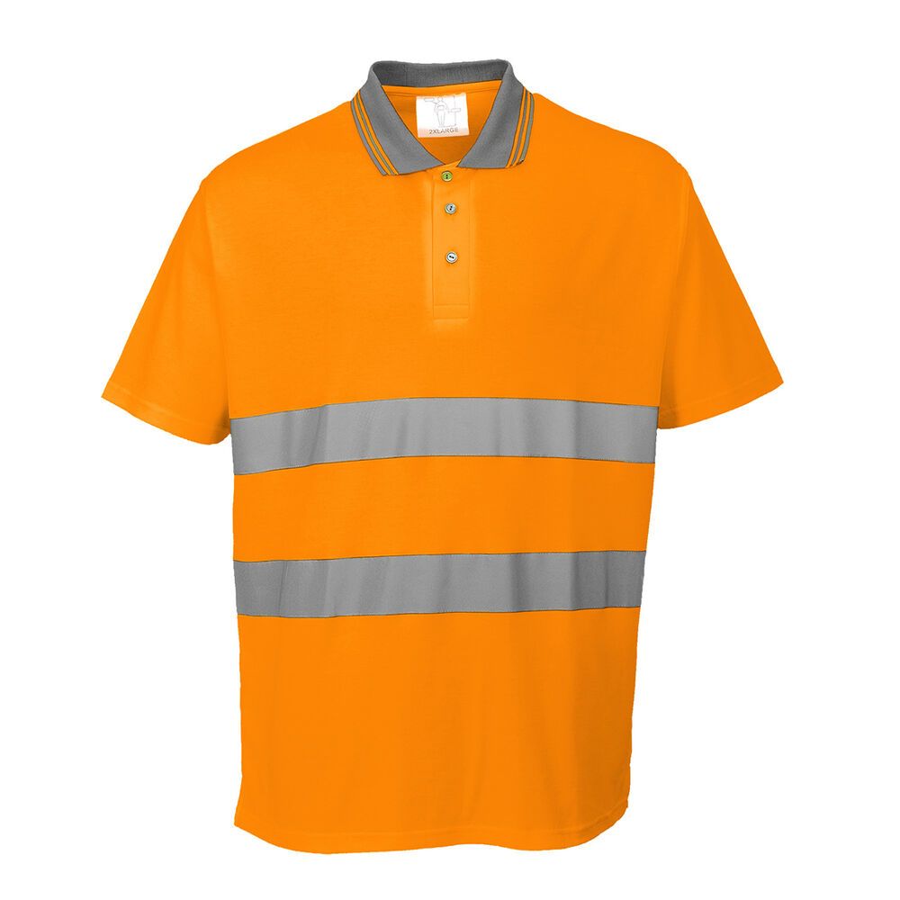 Hi-Vis Katoen Comfort Poloshirt K/M