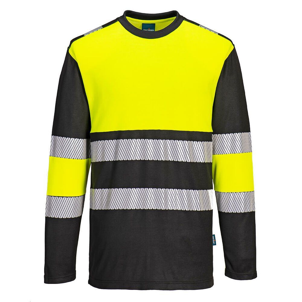 PW3 Hi-Vis T-Shirt lange mouw klasse 1