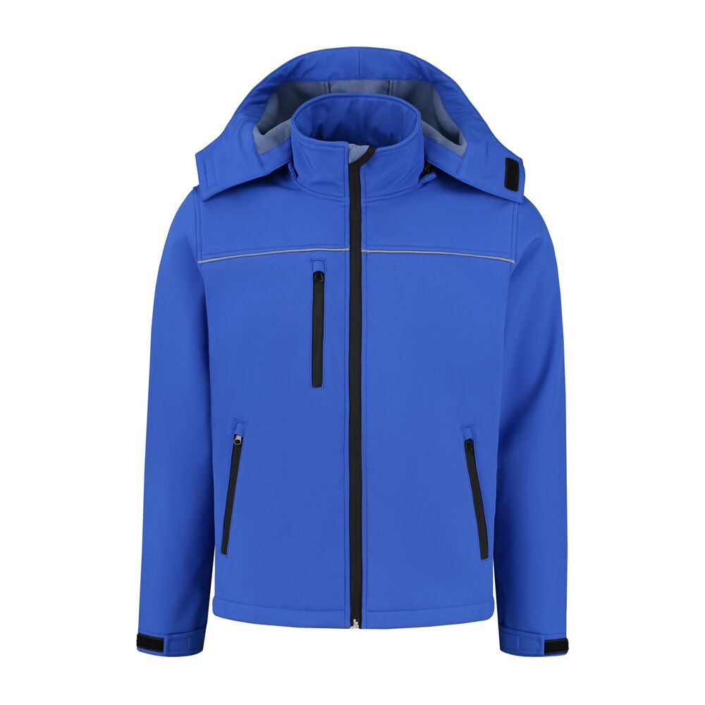 BISON Softshell jas Blauw