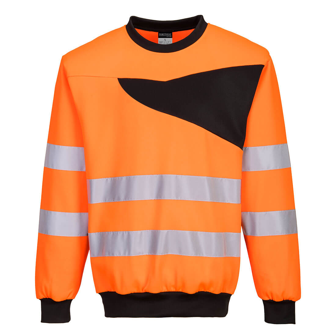 PW2 Hi-Vis Sweatshirt met ronde hals