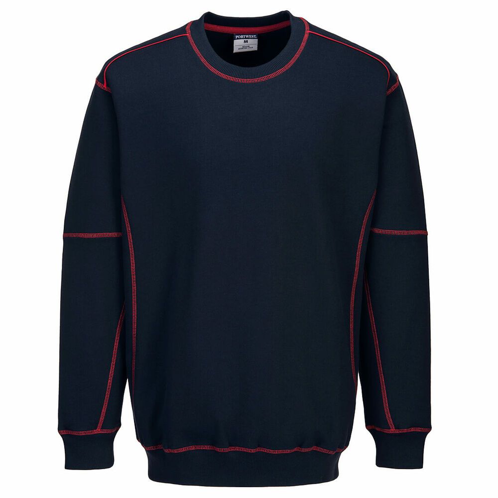 Essentieel tweekleurig sweatshirt