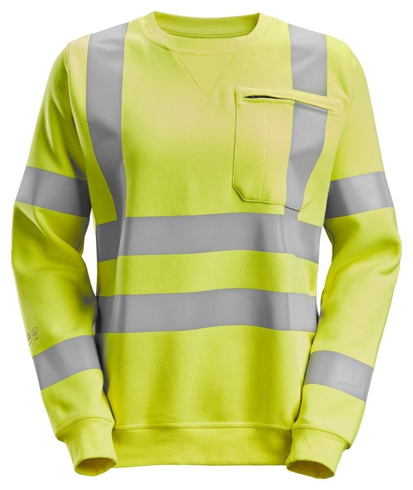 Snickers ProtecWork, Dames Sweatshirt, High-Vis Klasse 3/2 2876
