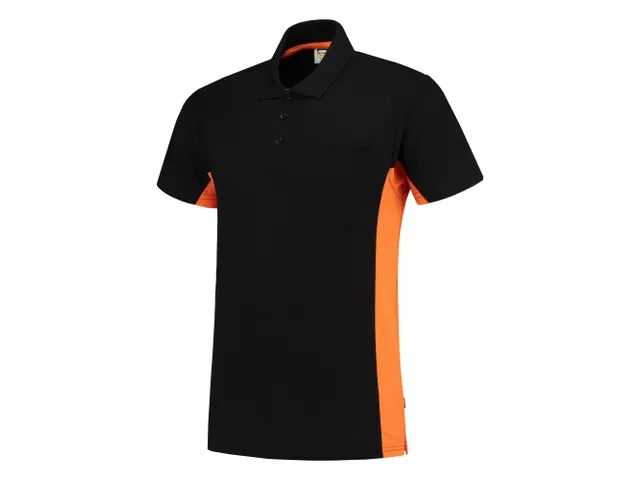 Tricorp TP2000 202002 Bicolor polo zwart/oranje 3XL