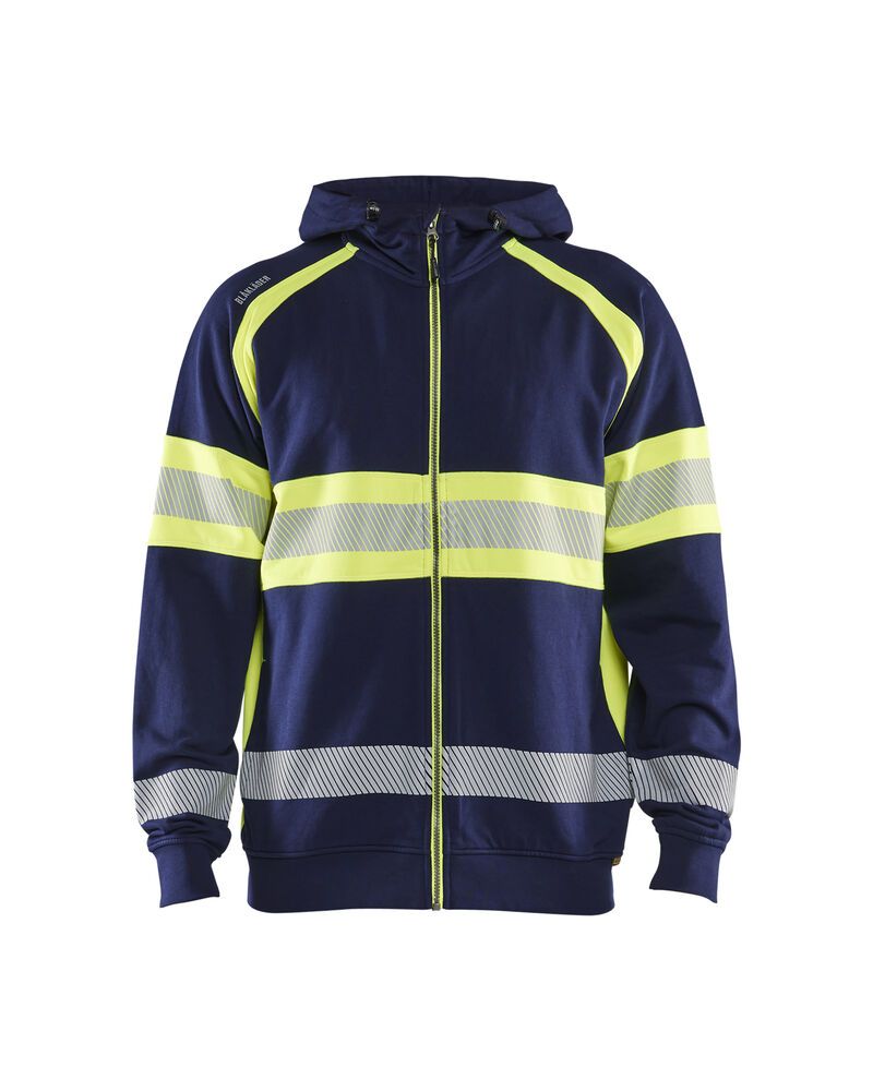 Blåkläder 3552 Hooded sweatshirt High vis
