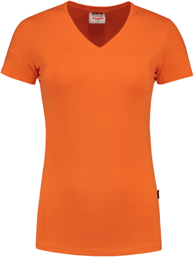 Tricorp T-shirt V-Hals Fitted Dames 101008 Orange XXL