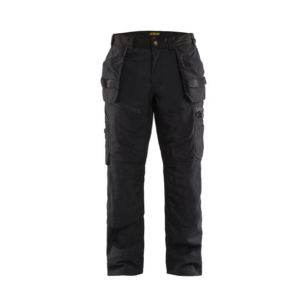Blakader Craftsman Trousers X1500 Softshell – Black C50