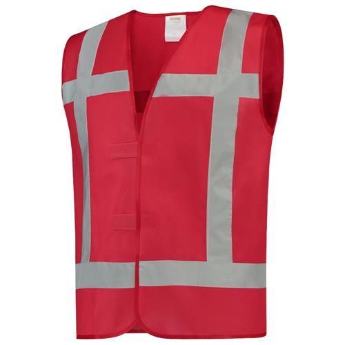 Tricorp 453014 Vest Reflectie – Fluor Red/Yellow M-L