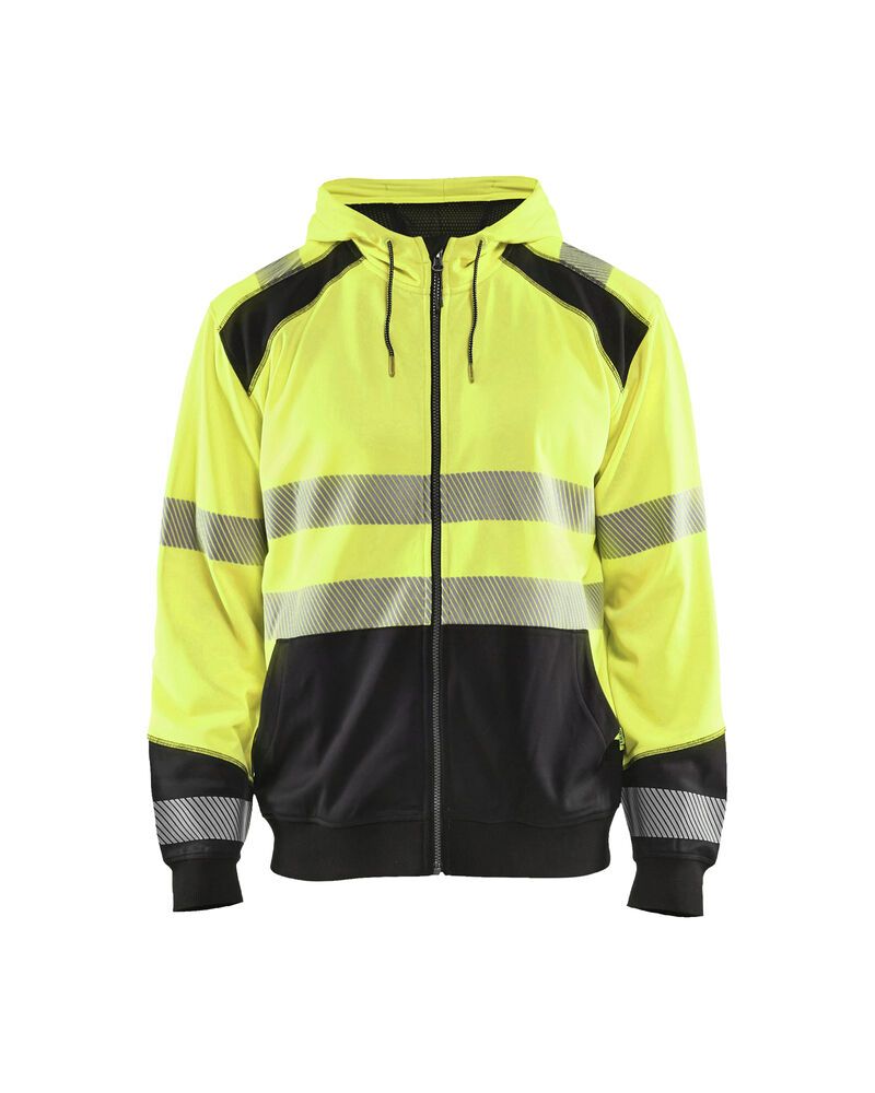 Blåkläder 3546 Hooded sweatshirt High Vis