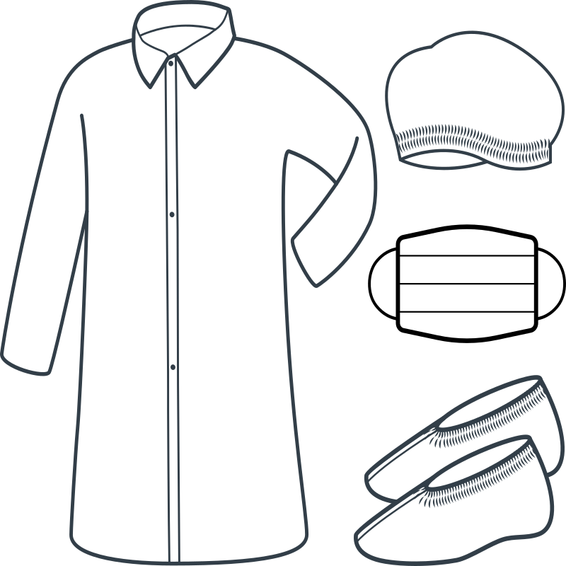 BEZOEKERSKITS DOOS 100 ST.HYG. Delta Plus