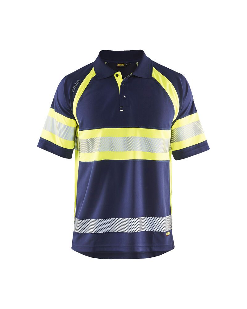 Blåkläder 3338 UV-Poloshirt High Vis Klasse 1