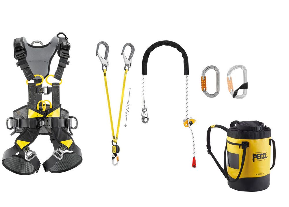Petzl  FALL ARREST AND WORK POSITIONING KIT