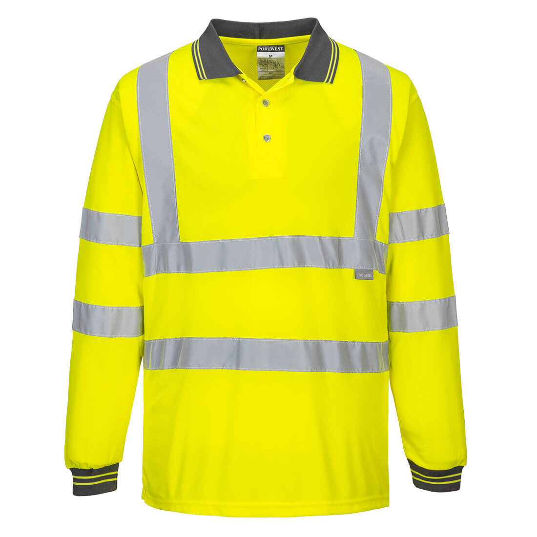 Hi-Vis Lange Mouw Poloshirt