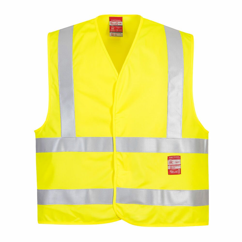 Hi-Vis Vest -  Vlamvertragend