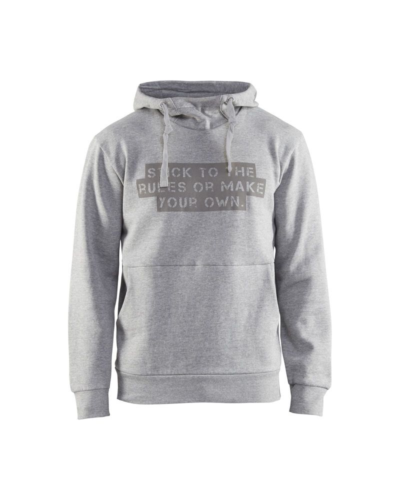 Blåkläder 9173 Hooded sweatshirt Limited 'Stick to the Rules'